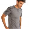 mens short sleeve shirts for gym