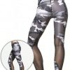 Camo Print Paneled Sublimated Yoga Leggings Manufacturer UAE