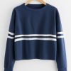 contrast-striped-fitness-sweatshirt