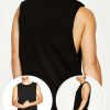 Custom Black Sleeveless Tank Top Manufacturers AU