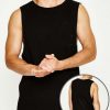 Custom Black Sleeveless Tank Top Manufacturers AU