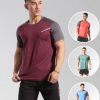 Custom Quick-dry Polyester Sport Tees