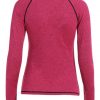 Heather Skinny Pullover Gym T-Shirt