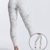 Mesh Patchwork Contrast Trim Sporty Leggings USA